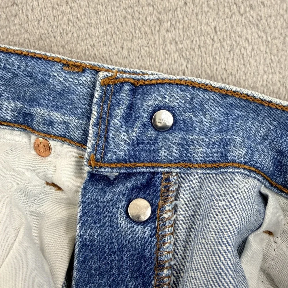 Vintage Levis 501 Jeans Men 30x33 (Tag 31x34) Blue Denim Button Fly Made Hungary